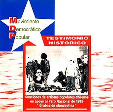 portad10 - MDP Al Pueblo de Chile (Canciones al Paro Nacional) (1985) VA mp3
