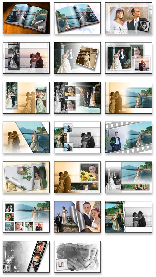 Creative Album PSD Wedding Collection   Vol 02 preview 1