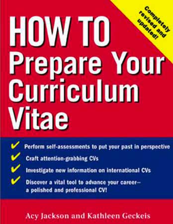 How to Prepare Your Curriculum Vitae preview 0