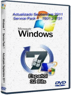 Windows 7 SP1 7601.21731 [32bits][Español][Actualización Septiembre]
