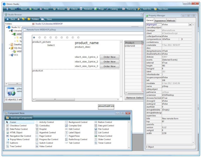 TigerLogic Omnis Studio 5.2.3 Server / Runtime for Windows - Herramienta visual RAD TigerLogic Omnis Studio 5.2.3 Server / Runtime for Windows - Herramienta visual RAD