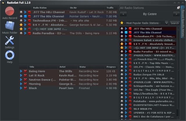 RadioGet 3.3.9.1 - Reproductor radiofónico RadioGet 3.3.9.1 - Reproductor radiofónico