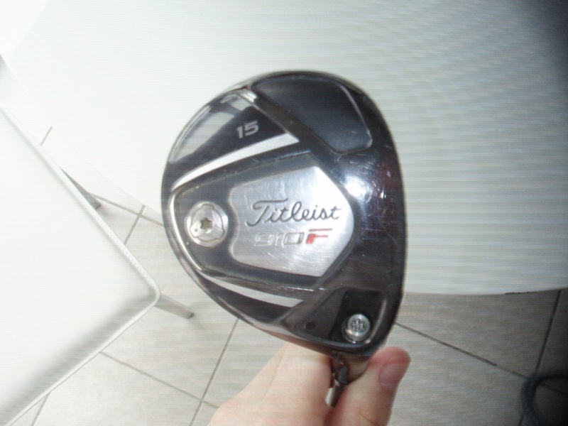 Mon hybride : Titleist 909 19° shaft aldila voodoo Stiff by titleist