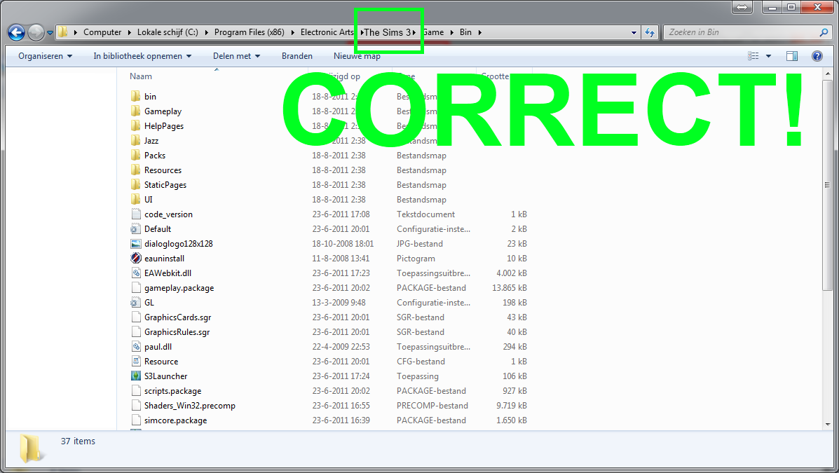 The Sims 3 Bin Folder Download