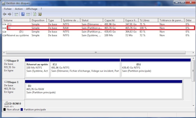 comment reparer une partition ntfs