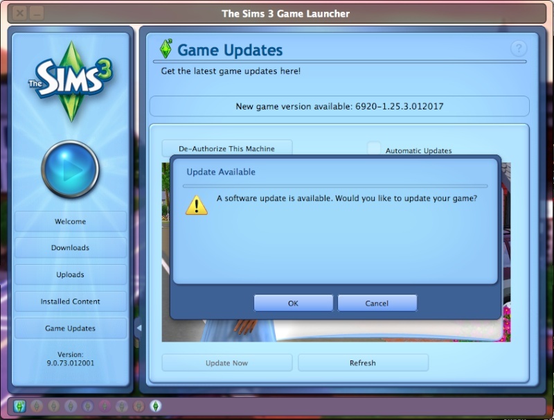 Скачать программу обновлений для симс 3