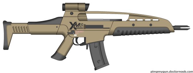 Xm8 Machine Gun
